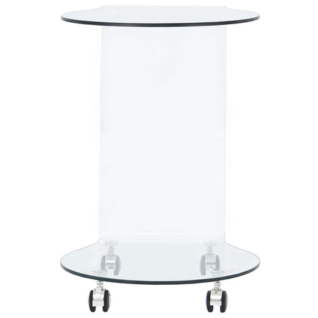 Coffee Table 45X40X Tempered Glass