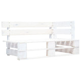 Garden Pallet Corner Bench Wood