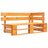 Garden Pallet Corner Bench Wood