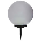 Outdoor Solar Lamps 2 Pcs Led Spherical Rgb