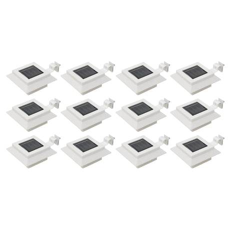 Outdoor Solar Lamps 6 Pcs Led Square 12 Cm