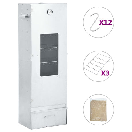 Bbq Oven Smoker With 1Kg Wood Chips