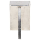 Aviator Desk Silver 112X50X76 Cm Metal