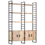 4-Tier Bookcase 124X30X180 Cm
