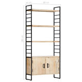 4-Tier Bookcase 80X30X180 Cm