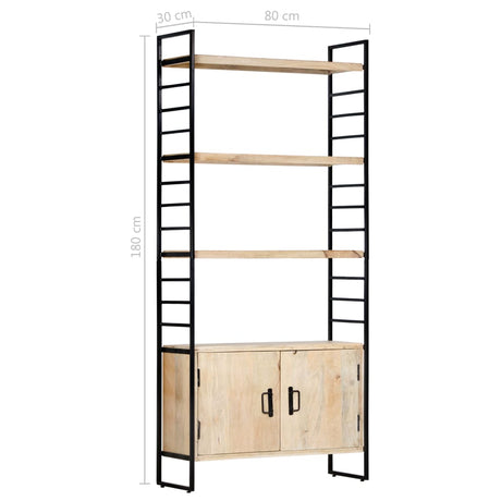 4-Tier Bookcase 80X30X180 Cm
