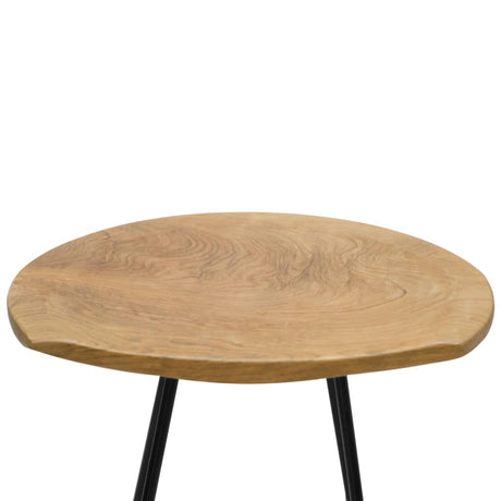 Stools 2 Pcs Solid Teak Wood