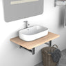 Bathroom Wall Shelf For Basin 60X40X16.3 Cm