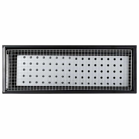 Portable Camping Bbq Grill Steel 60X22.5X33 Cm