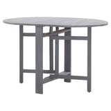 Garden Table Grey 120X70X74 Cm Solid Acacia Wood
