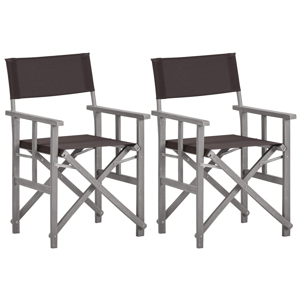 Director's Chair Solid Acacia Wood