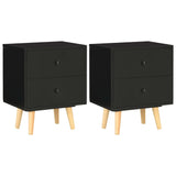 Bedside Cabinets 2 Pcs 40X30X50 Cm Solid Pinewood