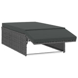 2 Piece Garden Lounge Set With Cushions Poly Rattan