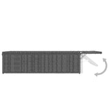 2 Piece Garden Lounge Set With Cushions Poly Rattan