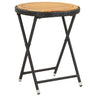Tea Table 60 Cm Poly Rattan And Tempered