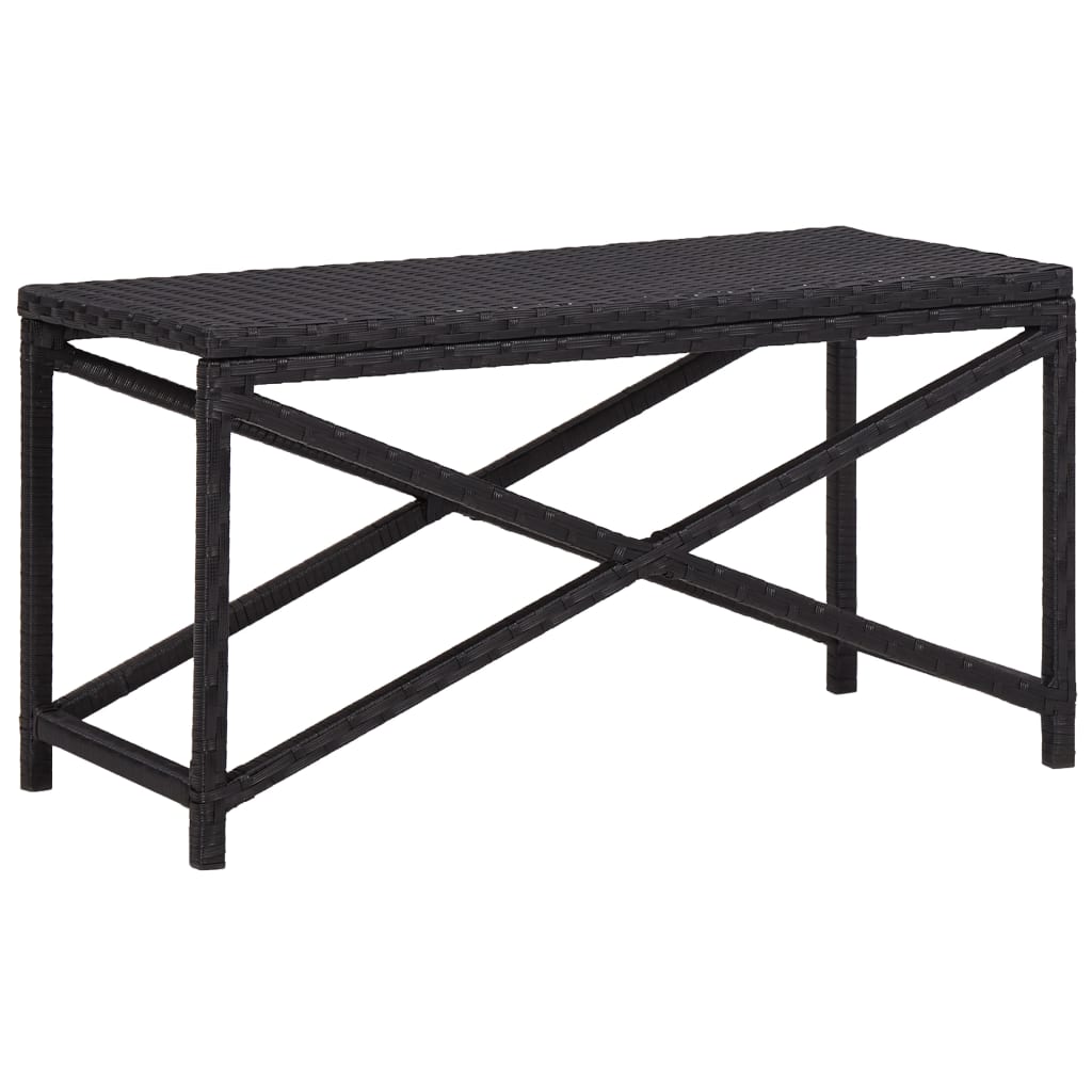 Garden Bench Poly Rattan