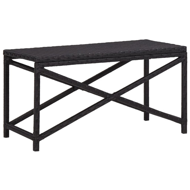 Garden Bench Poly Rattan