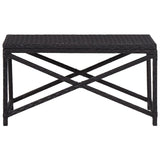Garden Bench Poly Rattan
