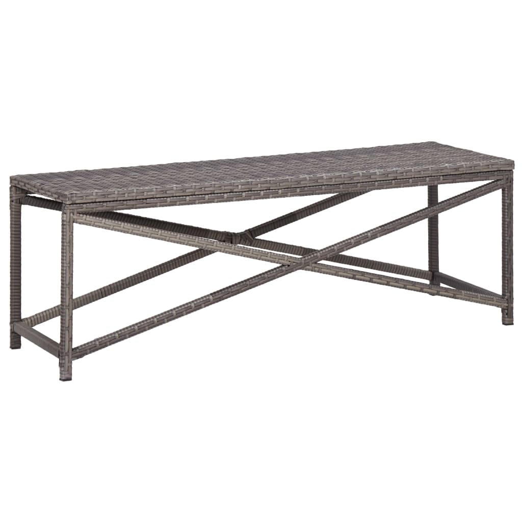Garden Bench Poly Rattan
