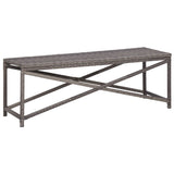 Garden Bench Poly Rattan