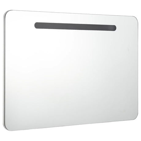 Led Bathroom Mirror Cabinet 80X9.5X55 Cm