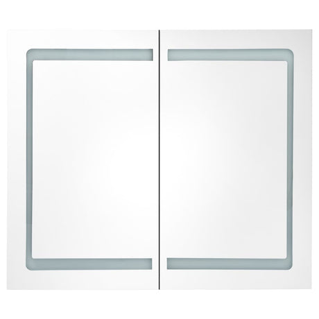 Led Bathroom Mirror Cabinet 80X12.2X68 Cm