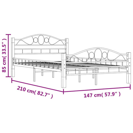 Bed Frame Without Mattress Metal