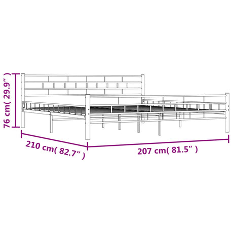 285301  Bed Frame Metal