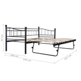 Bed Frame Without Mattress Steel 180X200/90X200 Cm
