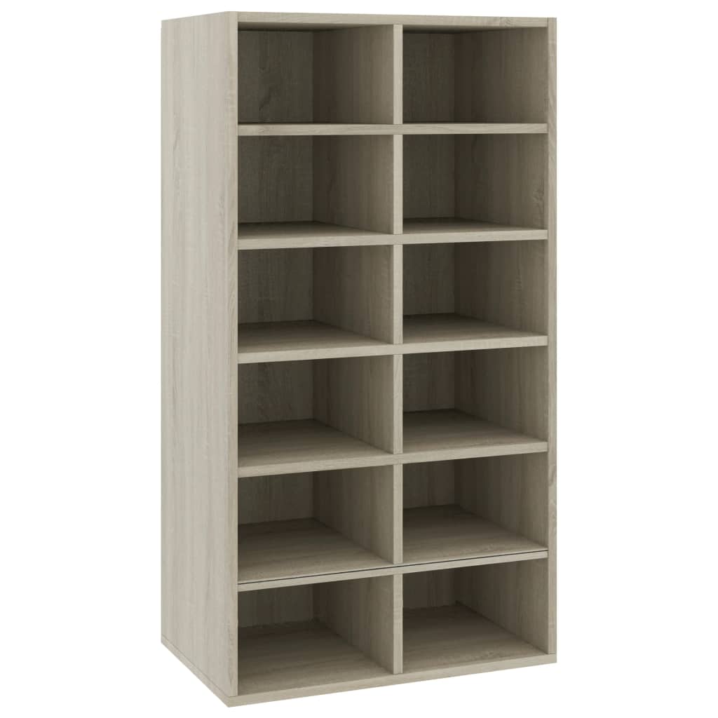 Shoe Rack 54X34X100.5 Cm Engineered Wood