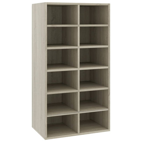 Shoe Rack 54X34X100.5 Cm Engineered Wood