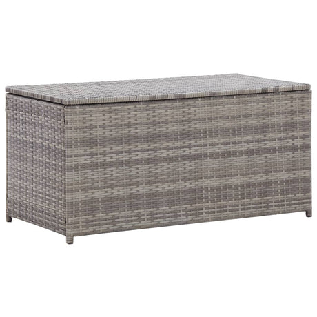 Garden Storage Box Poly Rattan