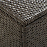 Garden Storage Box Poly Rattan