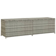 Garden Storage Box Poly Rattan