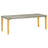 Garden Bench 80 Cm Poly Rattan