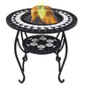 Mosaic Fire Pit Table 68 Cm Ceramic