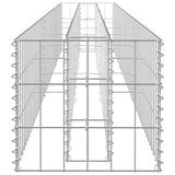 Gabion Raised Bed Galvanised Steel 270x30x30 cm