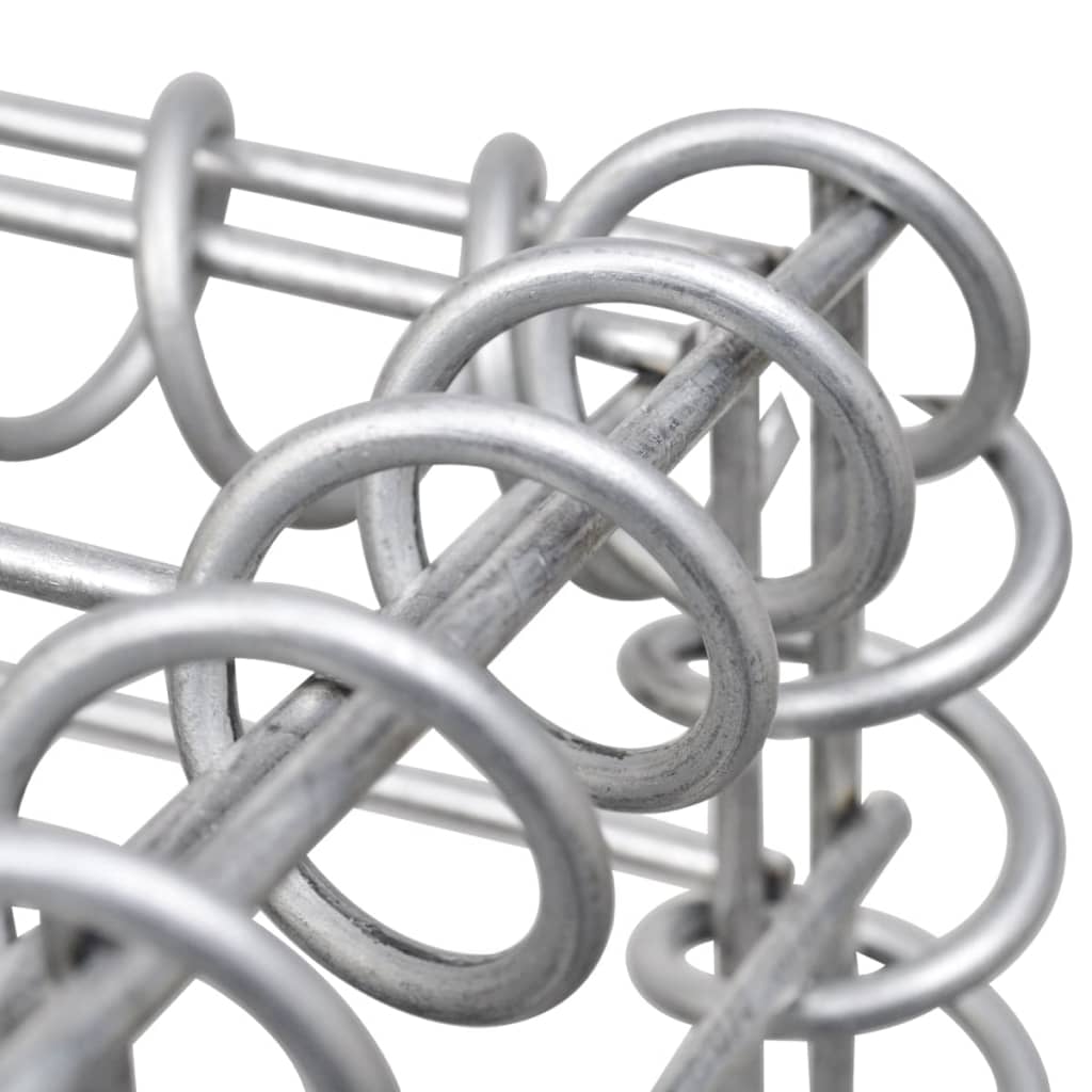 Cube Gabion Raised Bed Steel Wire 30x30x30 cm