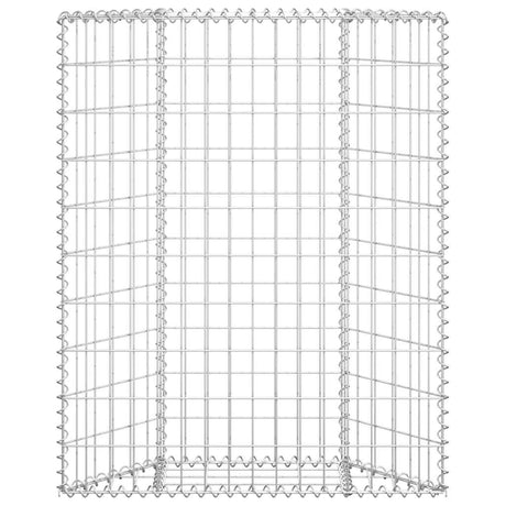 Trapezium Gabion Raised Bed Galvanised Steel