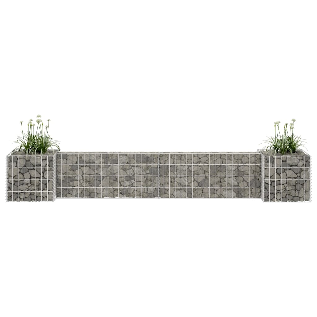 H-Shaped Gabion Planter Steel Wire