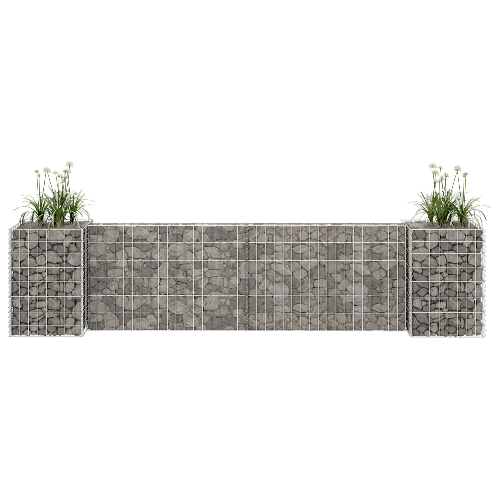 H-Shaped Gabion Planter Steel Wire
