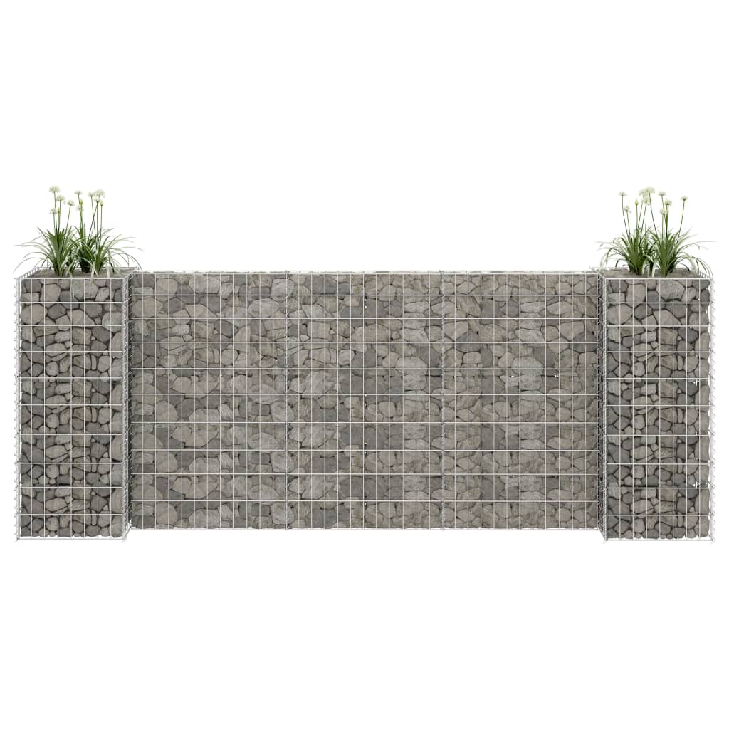 H-Shaped Gabion Planter Steel Wire