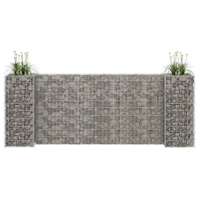 H-Shaped Gabion Planter Steel Wire
