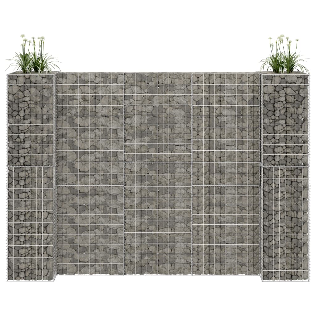 H-Shaped Gabion Planter Steel Wire