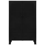 Office Cabinet With Mesh Doors Industrial 75X40X120 Cm Steel