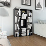 Room Divider/Book Cabinet 100X24X140 Cm Engineered Wood