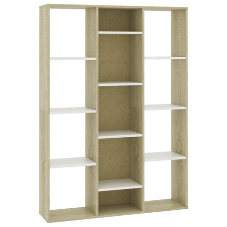 Room Divider/Book Cabinet 100X24X140 Cm Engineered Wood