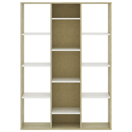Room Divider/Book Cabinet 100X24X140 Cm Engineered Wood