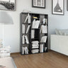 Room Divider/Book Cabinet 100X24X140 Cm Engineered Wood