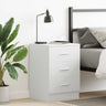 Bedside Cabinet 38X35X56 Cm Engineered Wood